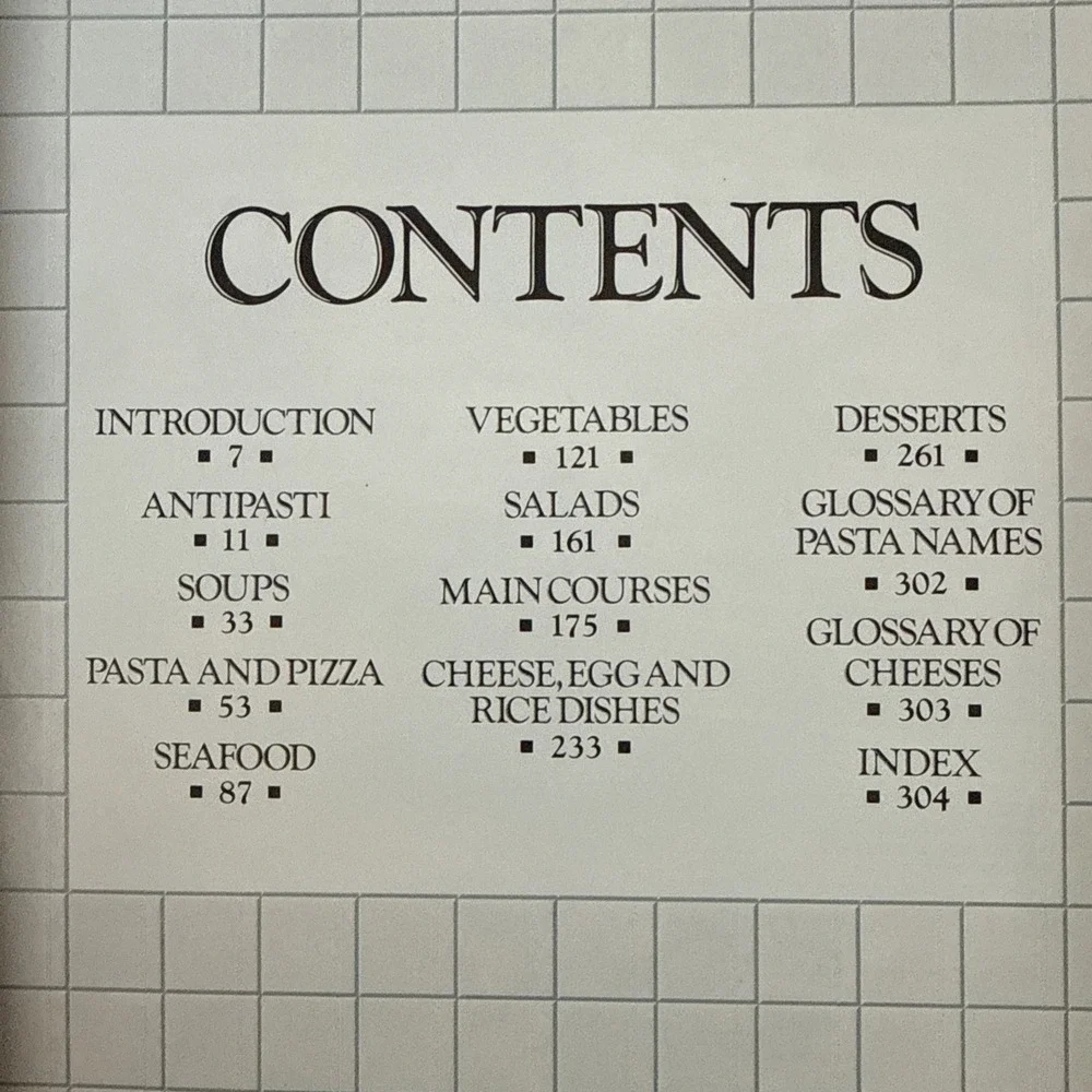 Vintage 1987 La Cucina Italiana The Complete Italian Cookbook‎ Illus. Hard Cover